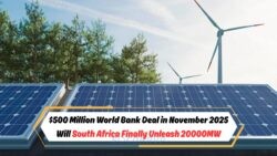 World Bank's $500M Boost: Will South Africa's Grid Finally Harness 20,000MW of Solar Power by November 2025?