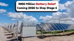 Is South Africa's R850 Million Battery Plan by 2026 the Key to Ending Stage 6 Loadshedding?