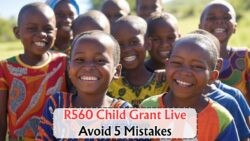 Avoid These 5 Costly Mistakes or Risk Losing Your R560 Child Grant Payment