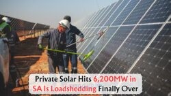 Could South Africa's Private Solar Surge to 6,200MW in August 2025 End Loadshedding for Good?