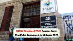 SASSA Sets New R7,500 Limit for Funeral Grant with Fresh Qualification Rules Effective 30 Oct!