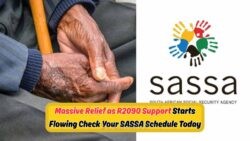 SASSA Announces July Schedule for R2,090 Disability Grant Payments!